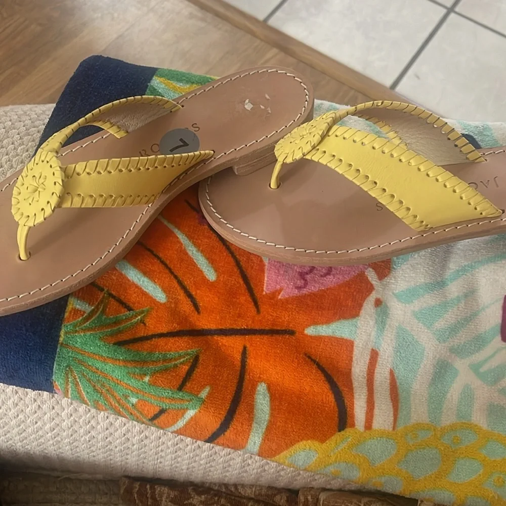JACK ROGERS LEATHER SANDAL🎊PRICE DROP🎊 - Picture 2 of 8